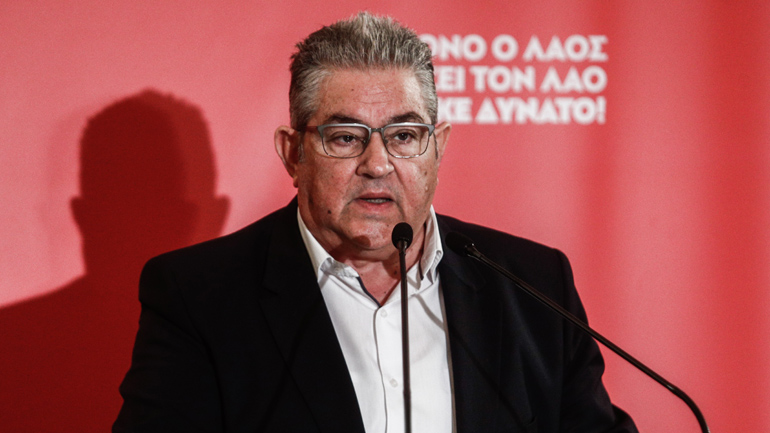 Κουτσούμπας: «Κριτήριο ψήφου υπέρ του ΚΚΕ η μη στήριξη ή ανοχή σε όποια αντιλαϊκή κυβέρνηση»